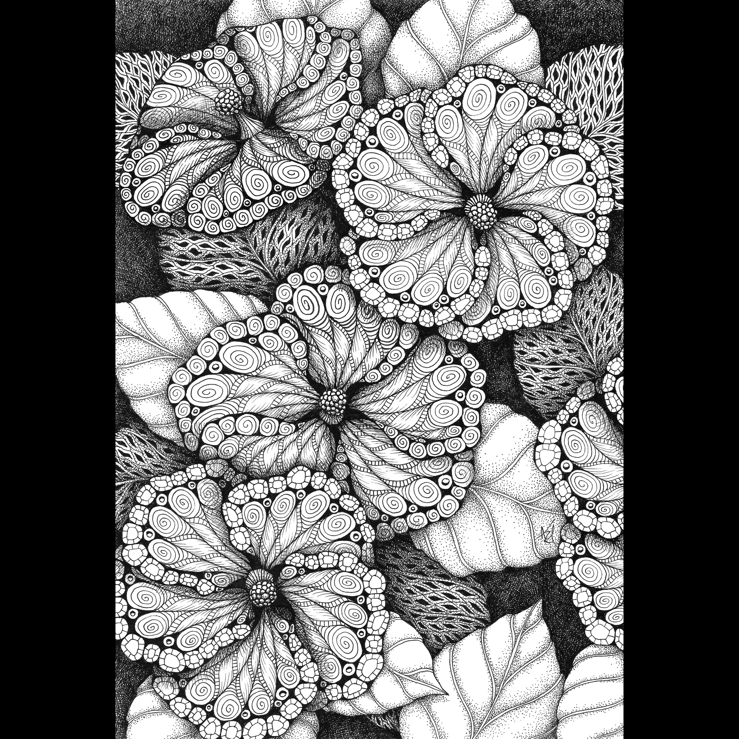KRISTIN MOGER ART - Store- All work - Hawaiian Delight Hibiscus